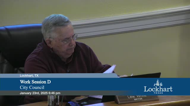 Lockhart community demands recognition of November vote on Proposition A