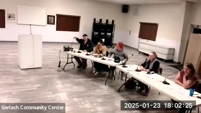 Gerlach advisory board approves letter backing Washoe County DOE microgrid application