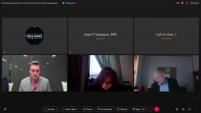 Utah PSC hearing: Enbridge seeks $17.4 million pass-through rate decrease; Division backs interim approval