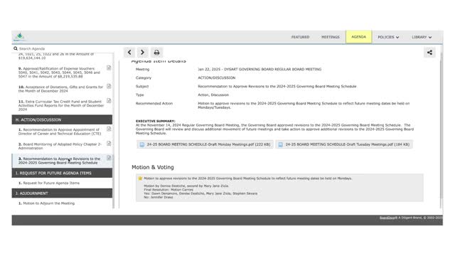 Dysart Unified board votes to move future meetings to Monday after members express concern