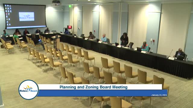 Riviera Beach holds workshop on comprehensive plan’s capital improvement and infrastructure elements; board permits alternates to vote