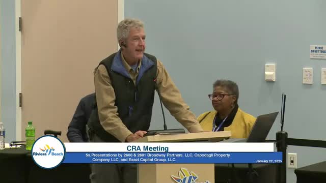 Riviera Beach resident warns of impending traffic crisis on Broadway with new developments