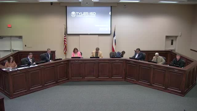 Tyler ISD board proposes termination of employee, extends superintendent contract and approves multiple routine items