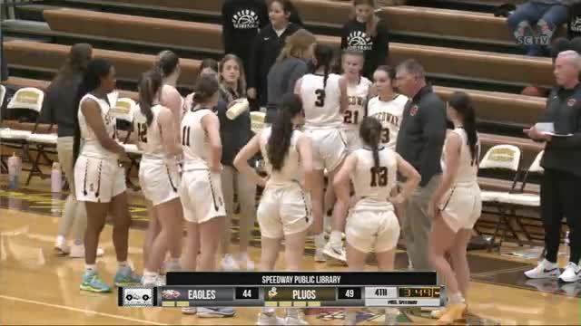 High school basketball showdown ends in nail-biting tie as Eagles rally late