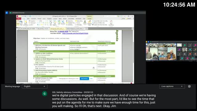 State staff outline proposed discharge rule, seek salinity committee input on a 'de minimis' exception