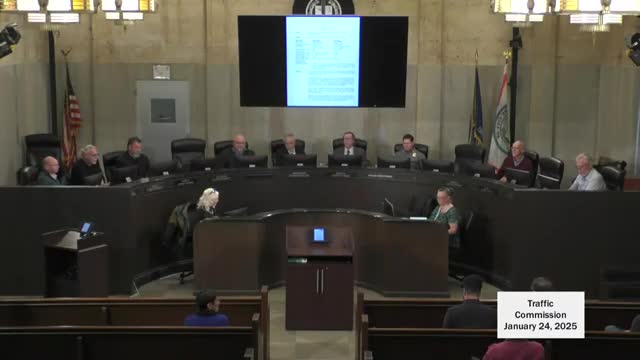 Traffic commission approves all‑way stop, backs signal at Mustang; denies NW 150th signal and urges center‑turn lane