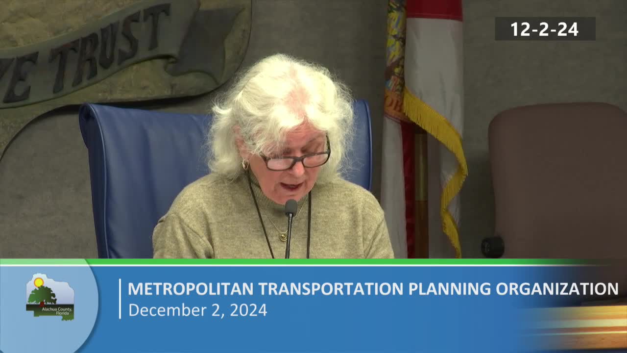 Gainesville City Commission sets ambitious safety targets aiming for zero pedestrian fatalities