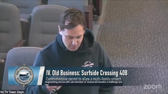 Nantucket residents warn of water crisis as development threatens aquifer and firefighting resources