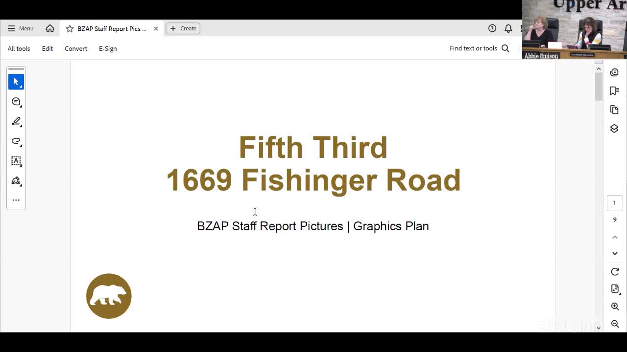 Upper Arlington panel approves 5th Third Bank graphics plan with lighting conditions