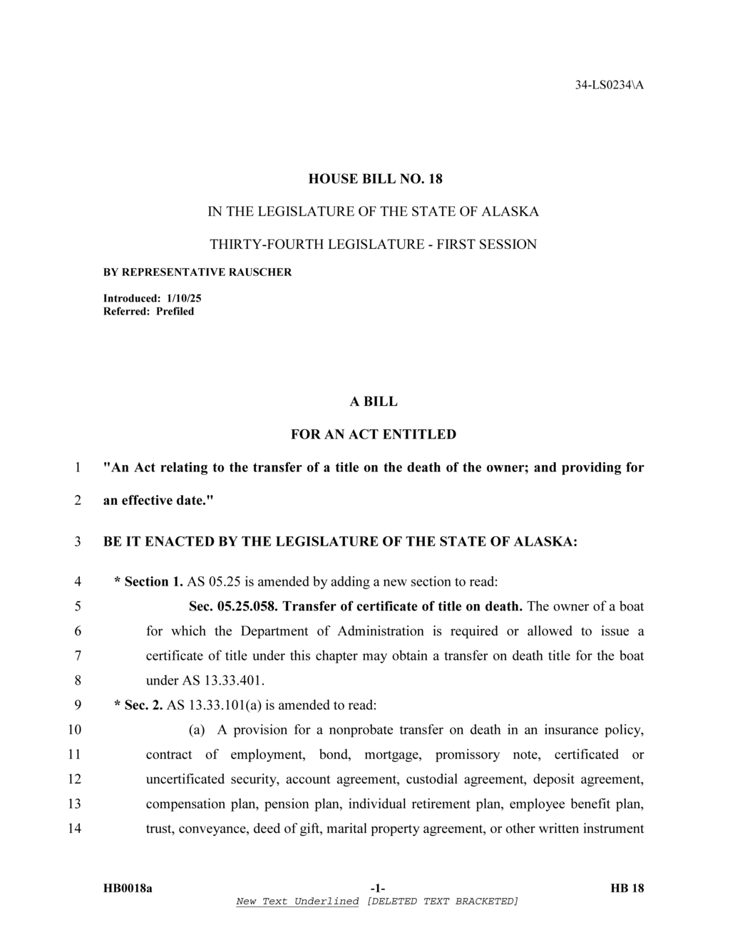 New law allows transfer on death titles for boats and vehicles without beneficiary consent