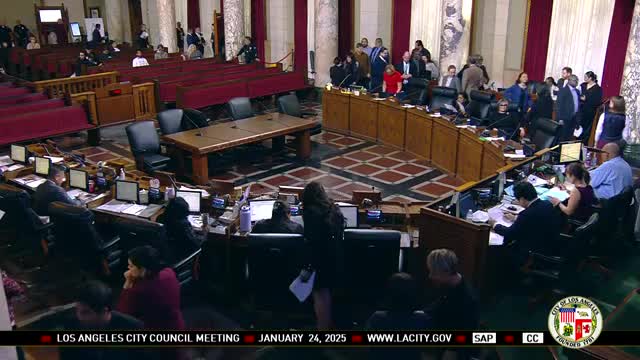 Council approves emergency measures for fire-affected areas: temporary leaf-blower restriction and requests for business tax relief