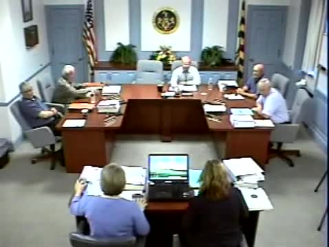 St. Mary's County commissioners review draft 2009 operating budget; public hearing reserve remains $591,049