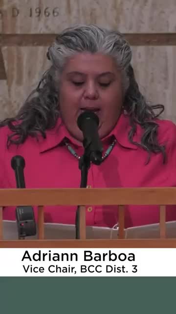 Speaker says Bernalillo County and Albuquerque are partnered to address affordable housing