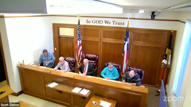 Van Zandt County commissioners review court rules, agenda-posting, and public-comment limits; no decisions made