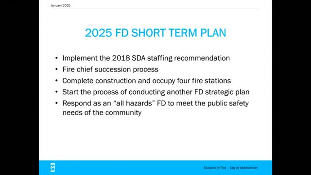 Fire chief seeks SAFER grant to lift daily minimum staffing, cites rising EMS revenue