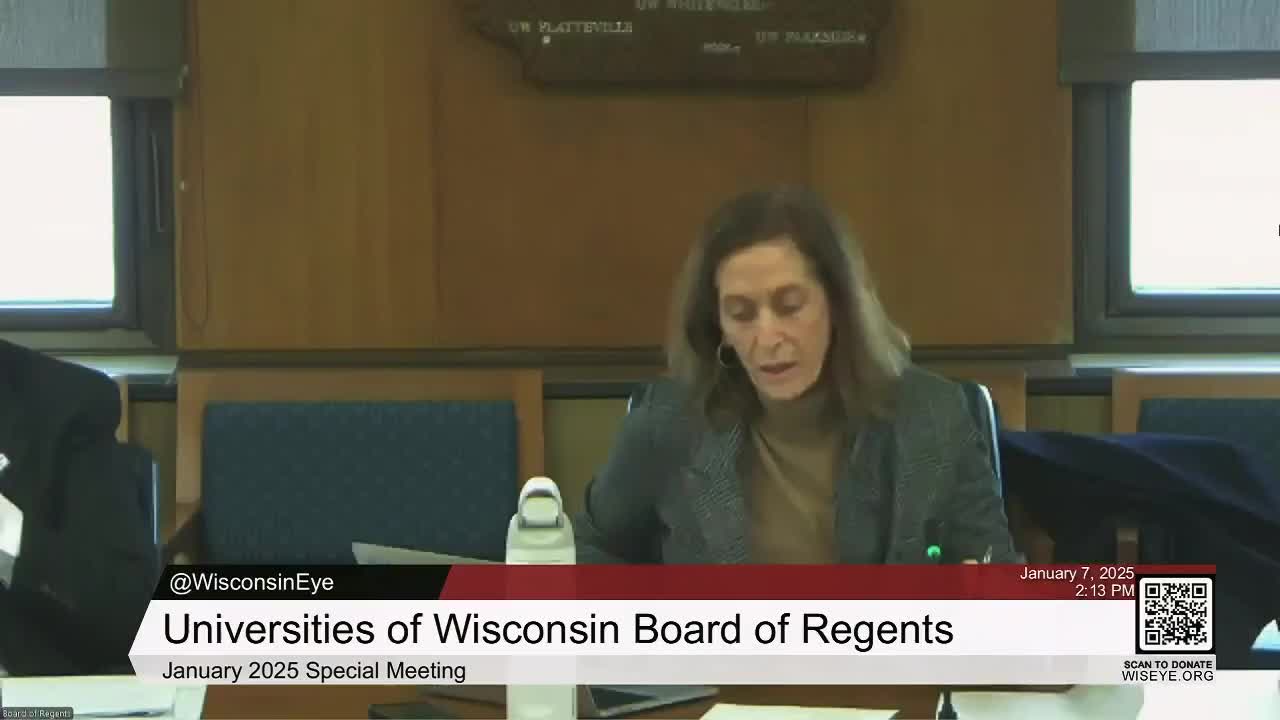 Regents table proposed revision to policy on selection of UW System senior leaders after extended debate
