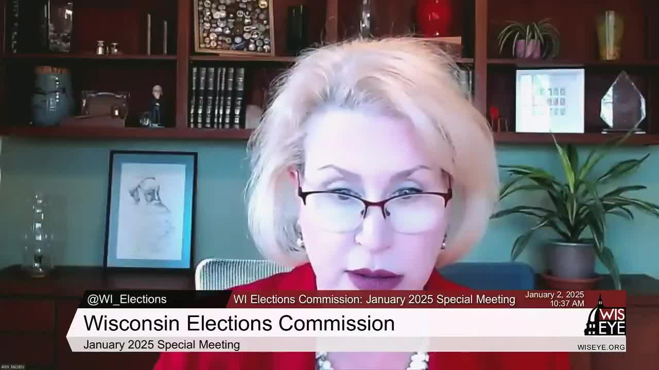 WEC approves limited rebuttal process for nomination challenges ahead of spring 2025 election