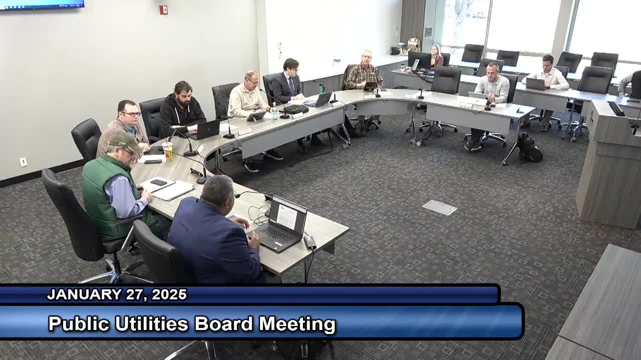 Public Utility Board recommends two fleet contracts totaling $38.17 million