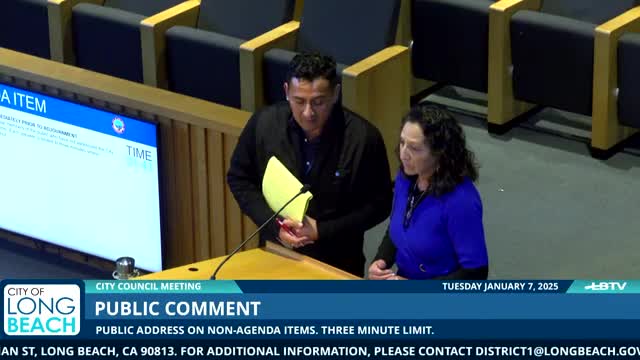 Local residents demand action on restroom closures and homeless issues at Peaport Landing