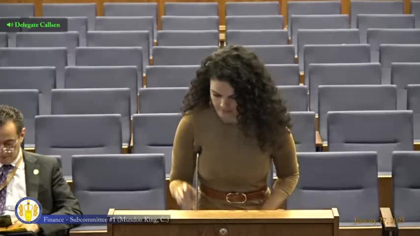 House substitute on affordable‑housing assessments passes subcommittee after heated debate