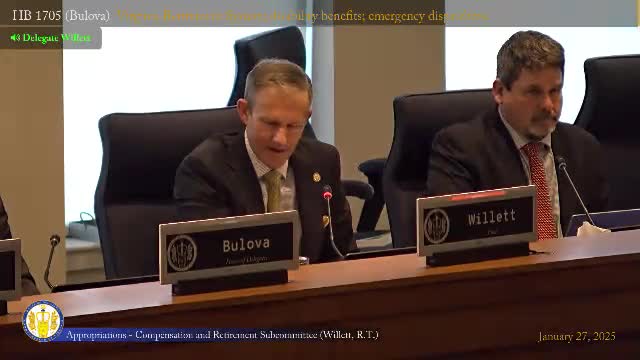 Panel clears technical fix to clarify "throat cancer" definition in occupational cancer presumption for firefighters