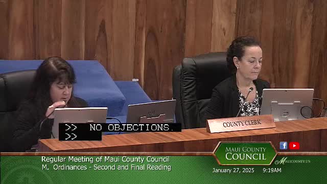 Maui Council unanimously approves bill to secure vault and artifact plan for Lahaina Spring House materials