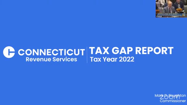 Connecticut revenue officials estimate 2022 "tax gap" at about $3.7 billion, urge more auditors and policy changes