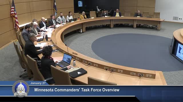 Commanders Task Force and county officers push licensing, tax-exemption and anti-'claims-shark measures
