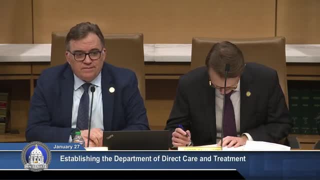 Minn. senators debate governance of Direct Care and Treatment as agency outlines staffing and bed shortages