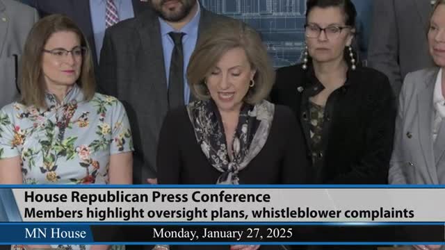 Minnesota House Republicans push for fraud oversight amid Feeding Our Future investigations