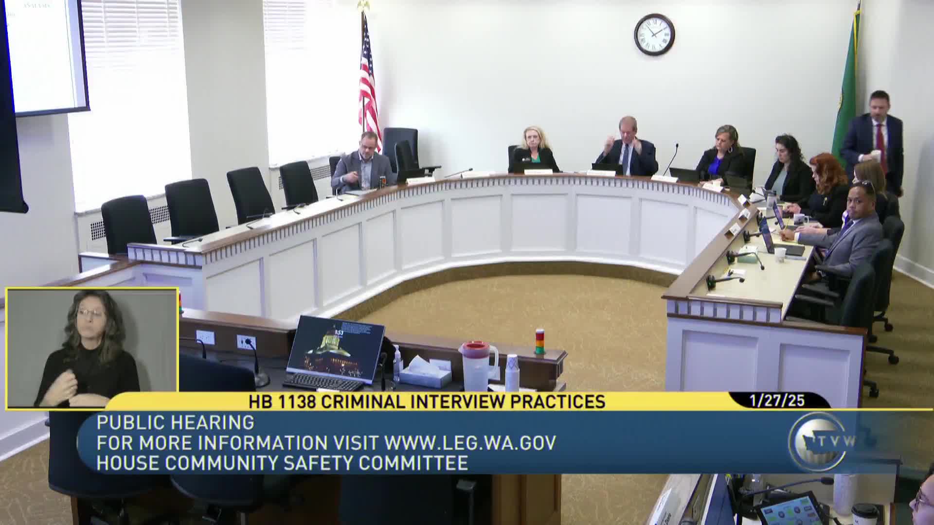 Committee hears testimony for ban on deliberate police deception during custodial interrogations