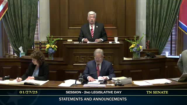 Senate passes large batches of bills on first and second consideration, schedules recess and joint convention