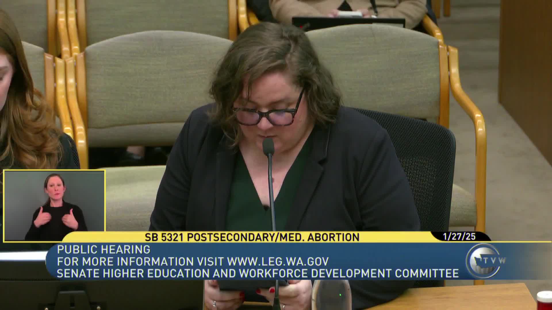 Washington students advocate for Senate Bill 5321 to expand on-campus abortion access