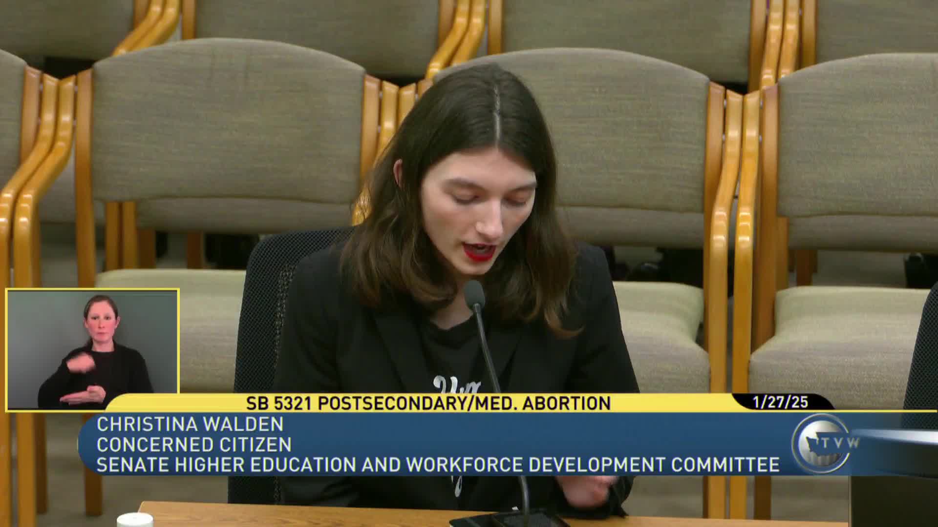 Washington students advocate for Senate Bill 5321 to expand campus abortion access