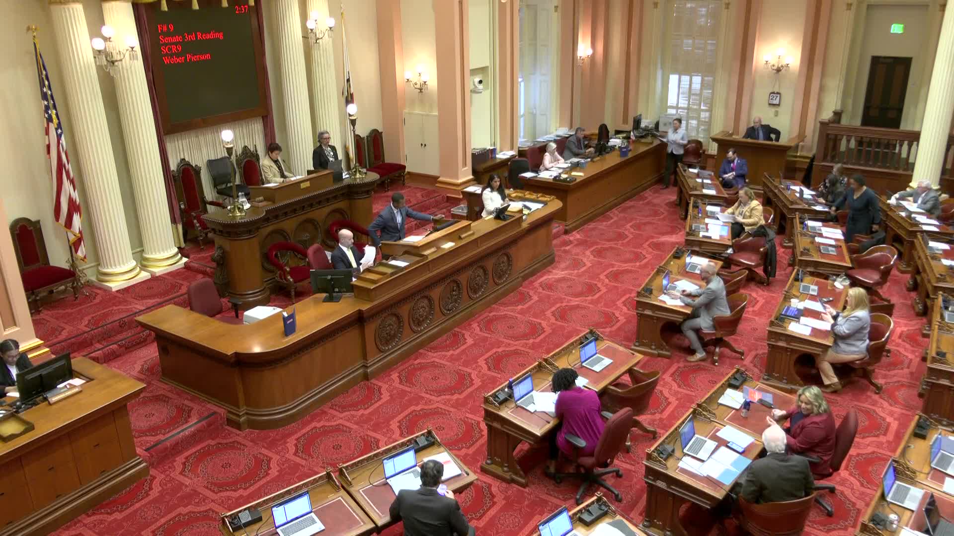 Senate confirms multiple appointments, adopts three awareness resolutions in unanimous roll calls