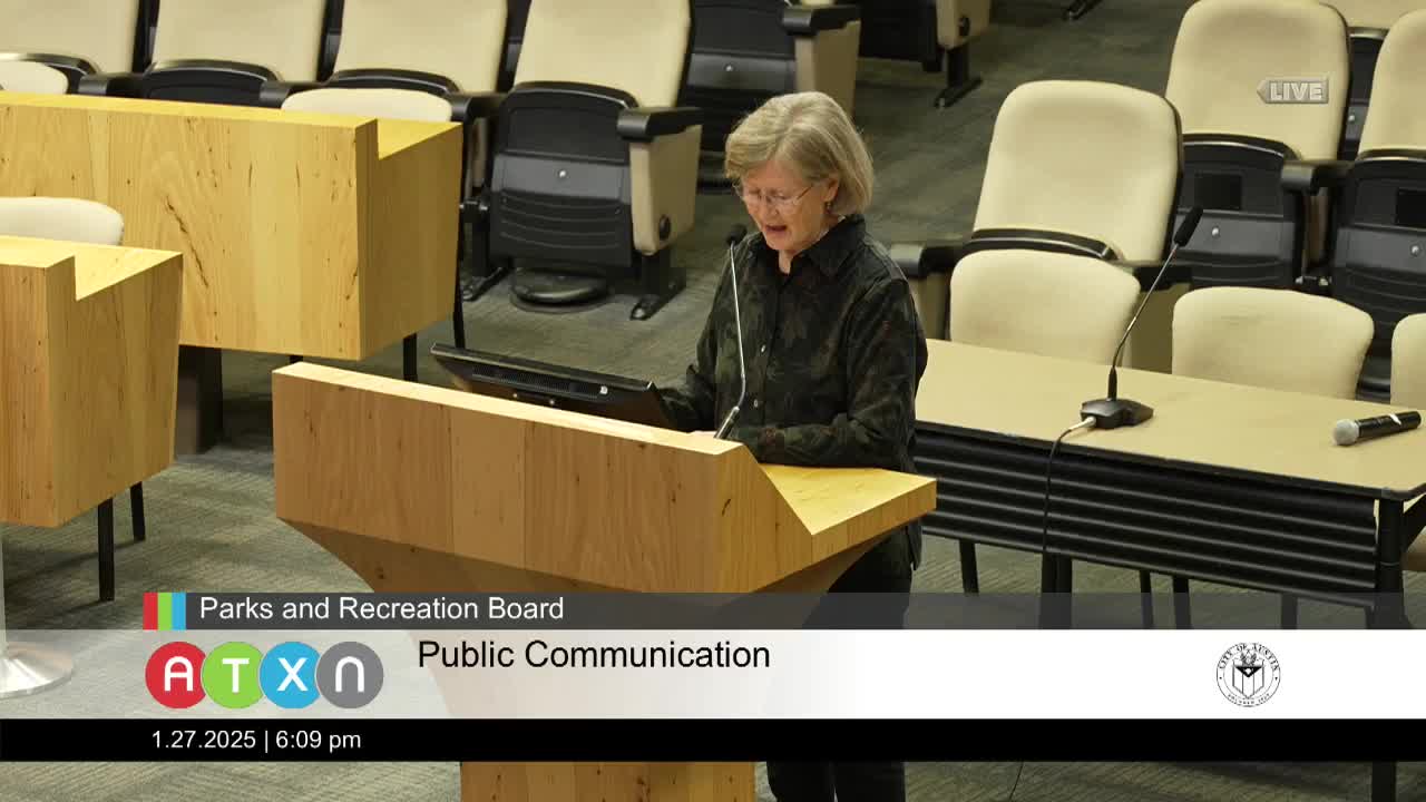 Austin residents demand action on wildfire risks and park safety at community meeting