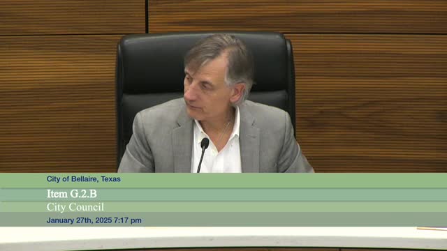 Votes at a glance: Bellaire council approves grant application, security contract, debris agreements and other items