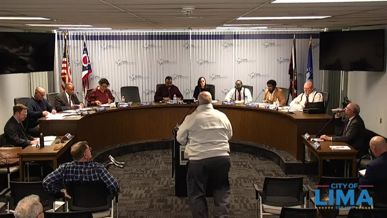 Lima City Council passes series of resolutions and ordinances on first reading; most votes unanimous