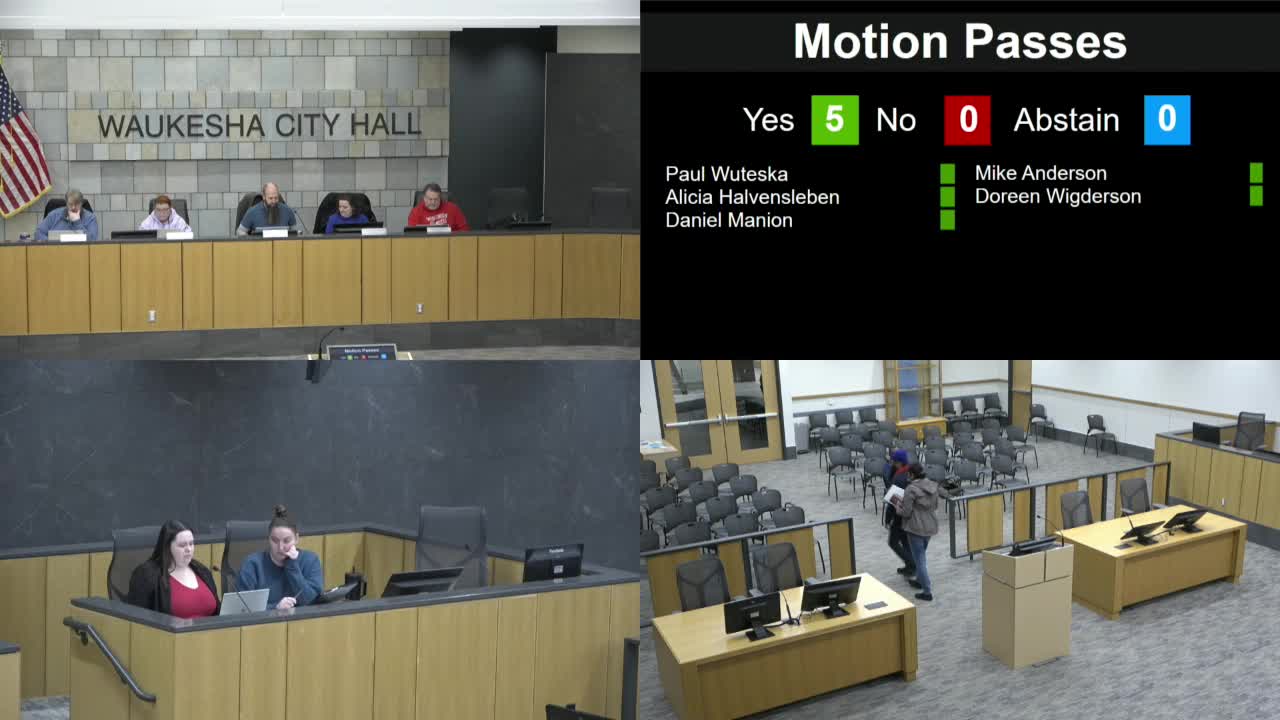 Waukesha Ordinance and Licensing Committee approves two liquor licenses and an extension; one new license conditioned on server training