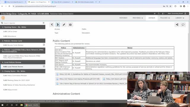 School Board Considers Drug Sniffing Dogs Amid Rising Vaping Concerns