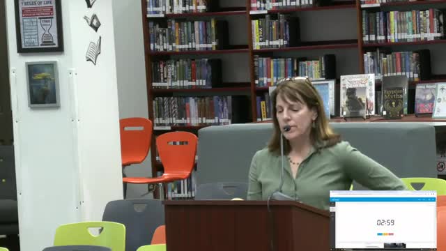 School board members clash over graphic novels policy amid community tensions