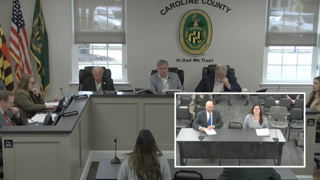 Police Accountability Board presents 2024 annual report to Caroline County commissioners