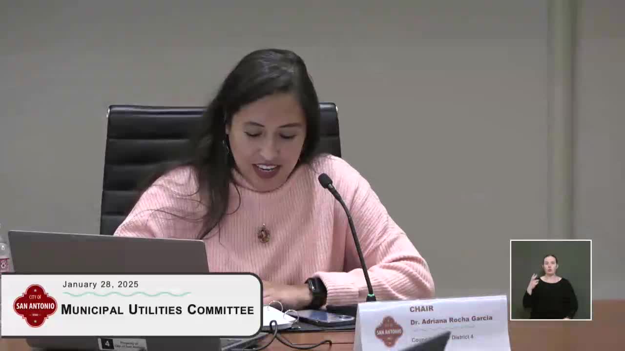 Municipal Utilities Committee approves minutes from Dec. 9