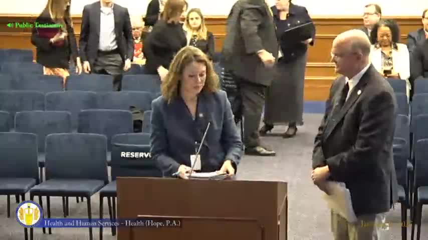 House health subcommittee advances maternal-care, rural hospital and nursing-home measures; fentanyl test bill clears