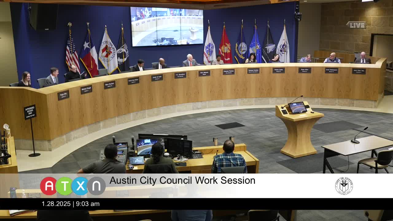 Austin City Council reads committee and intergovernmental appointments; two committees await ordinance