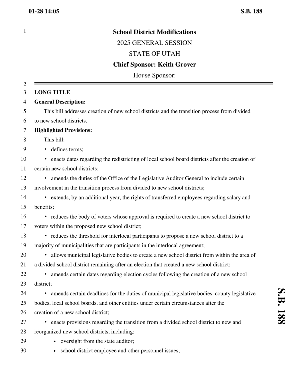 Utah establishes Office of Legislative Auditor General to enhance government accountability
