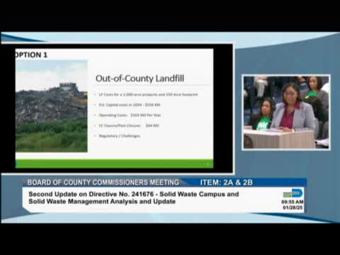 Miami Dade County explores $1.8 billion landfill options amid rising waste management costs