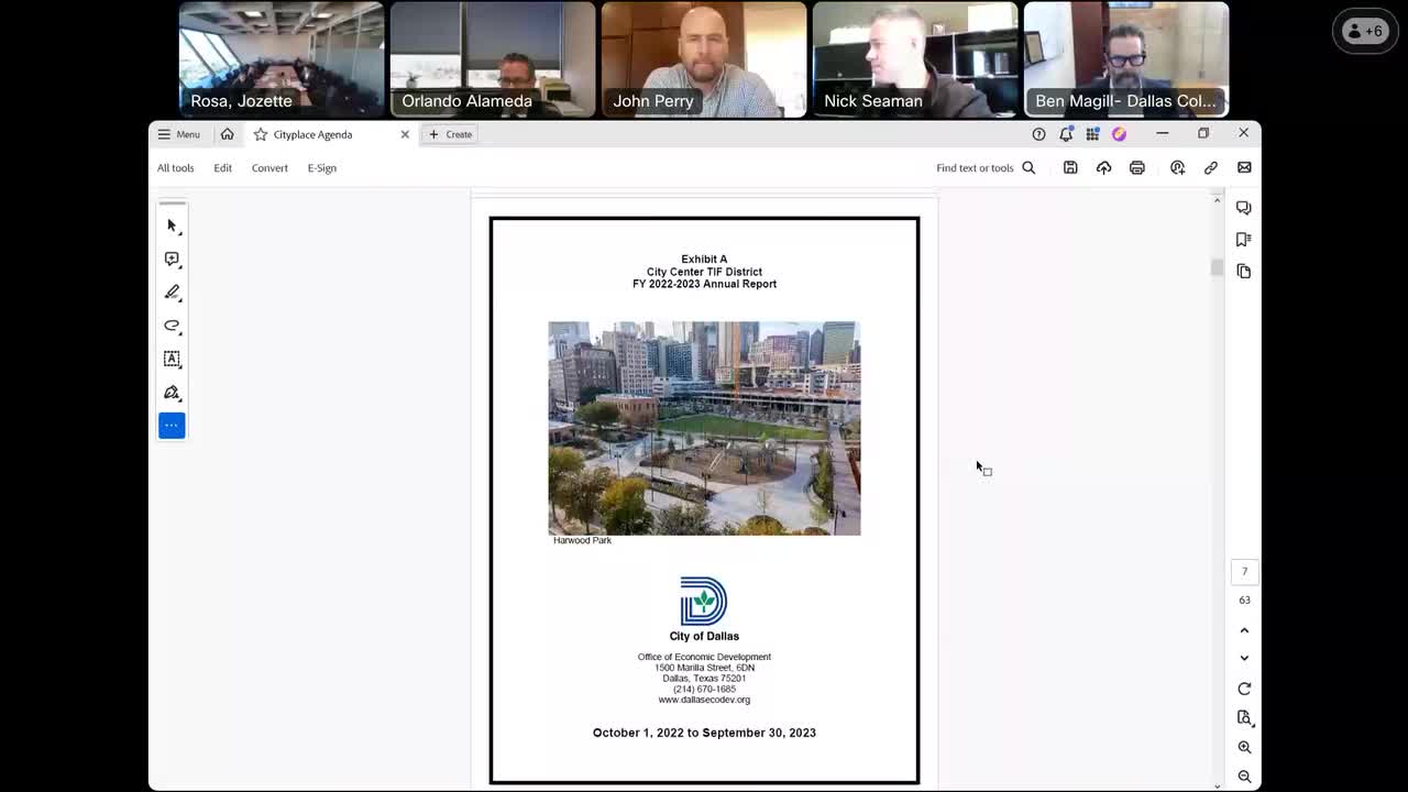 Downtown board approves City Center TIF annual report, allows minor edits before council