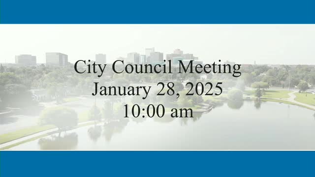 Midland Pastor Jason Shepherd leads community prayer for city officials and residents