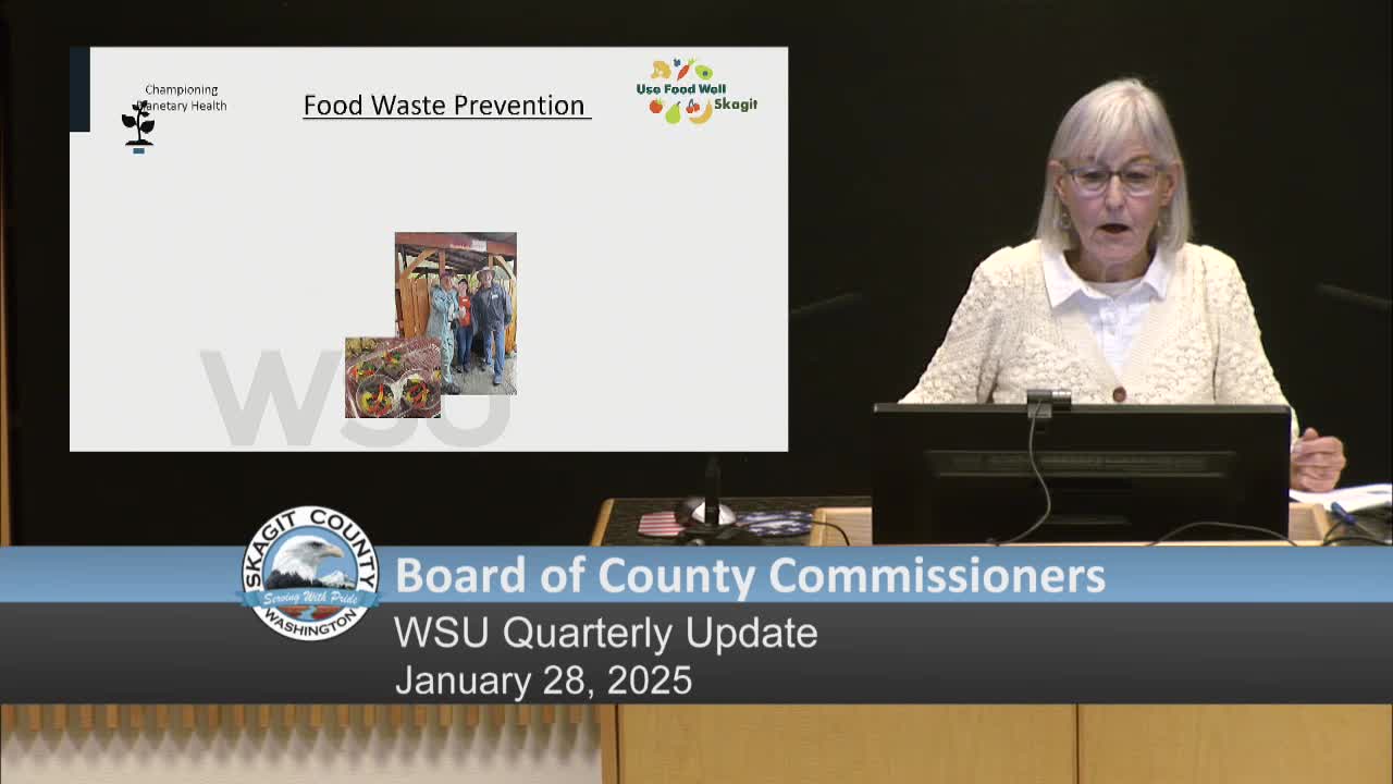 Skagit Valley launches food waste prevention campaign with master gardeners and community classes